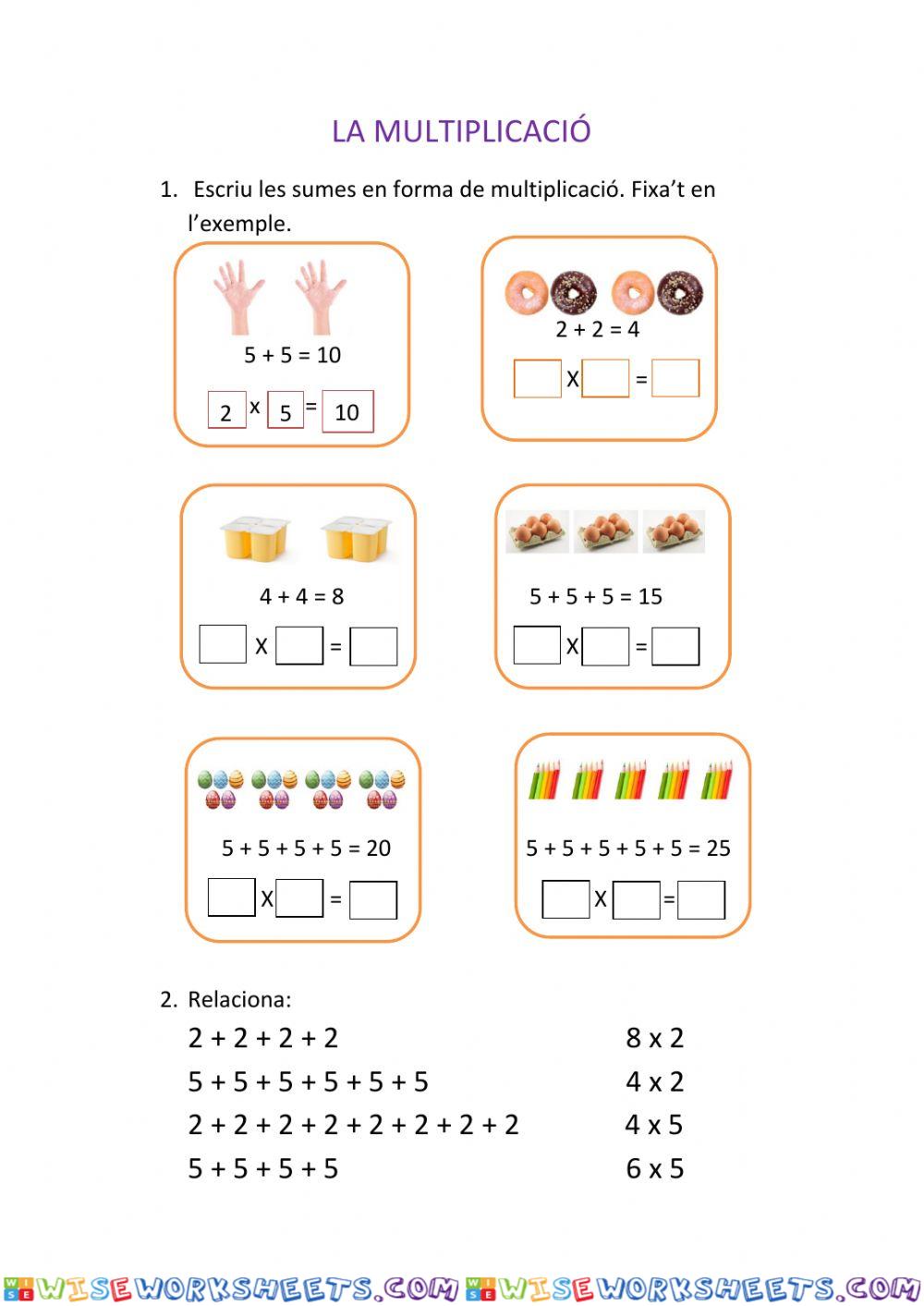 La multiplicació