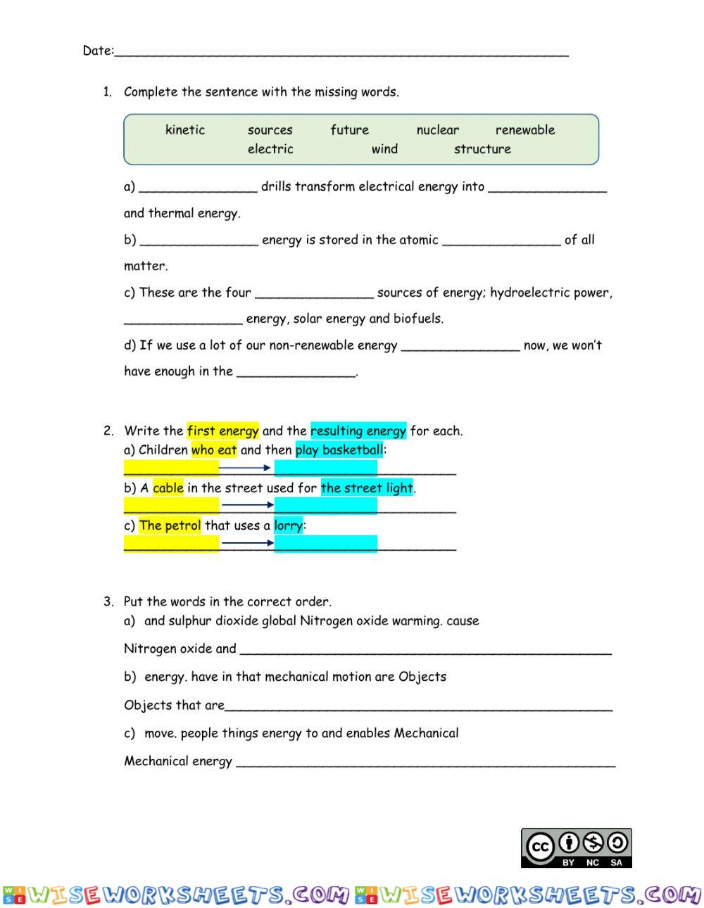 Energy review