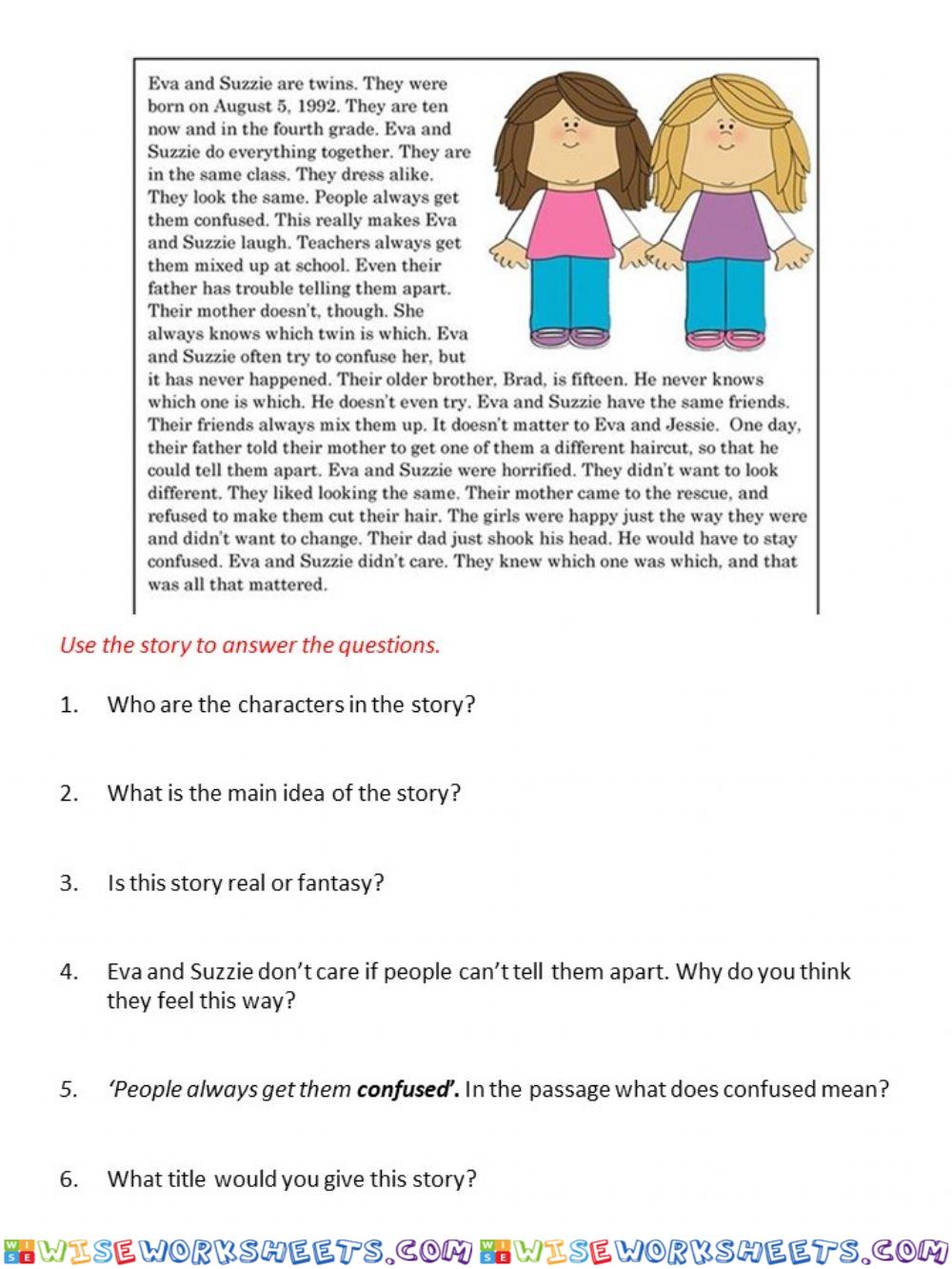Reading Comprehension