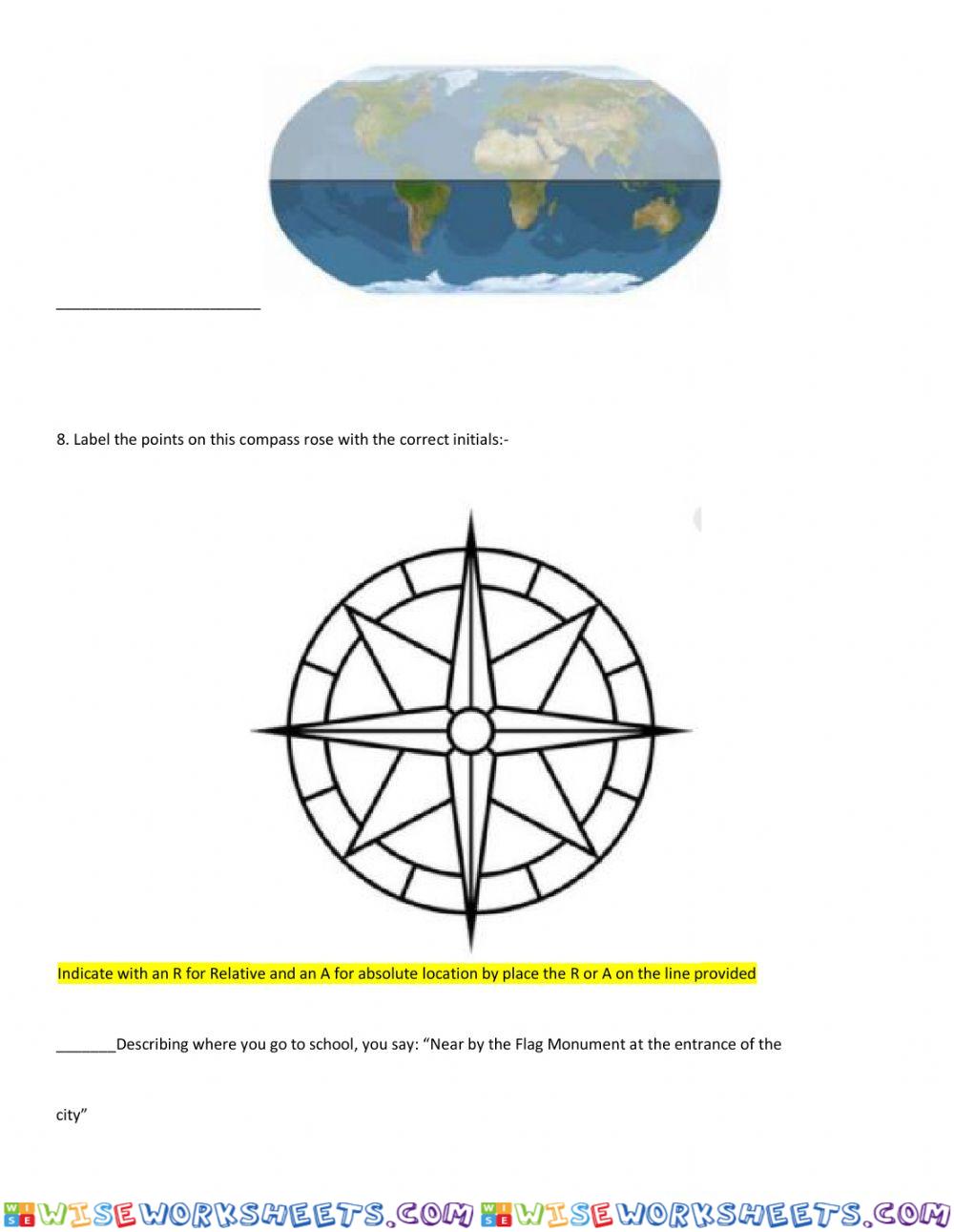 worksheet
