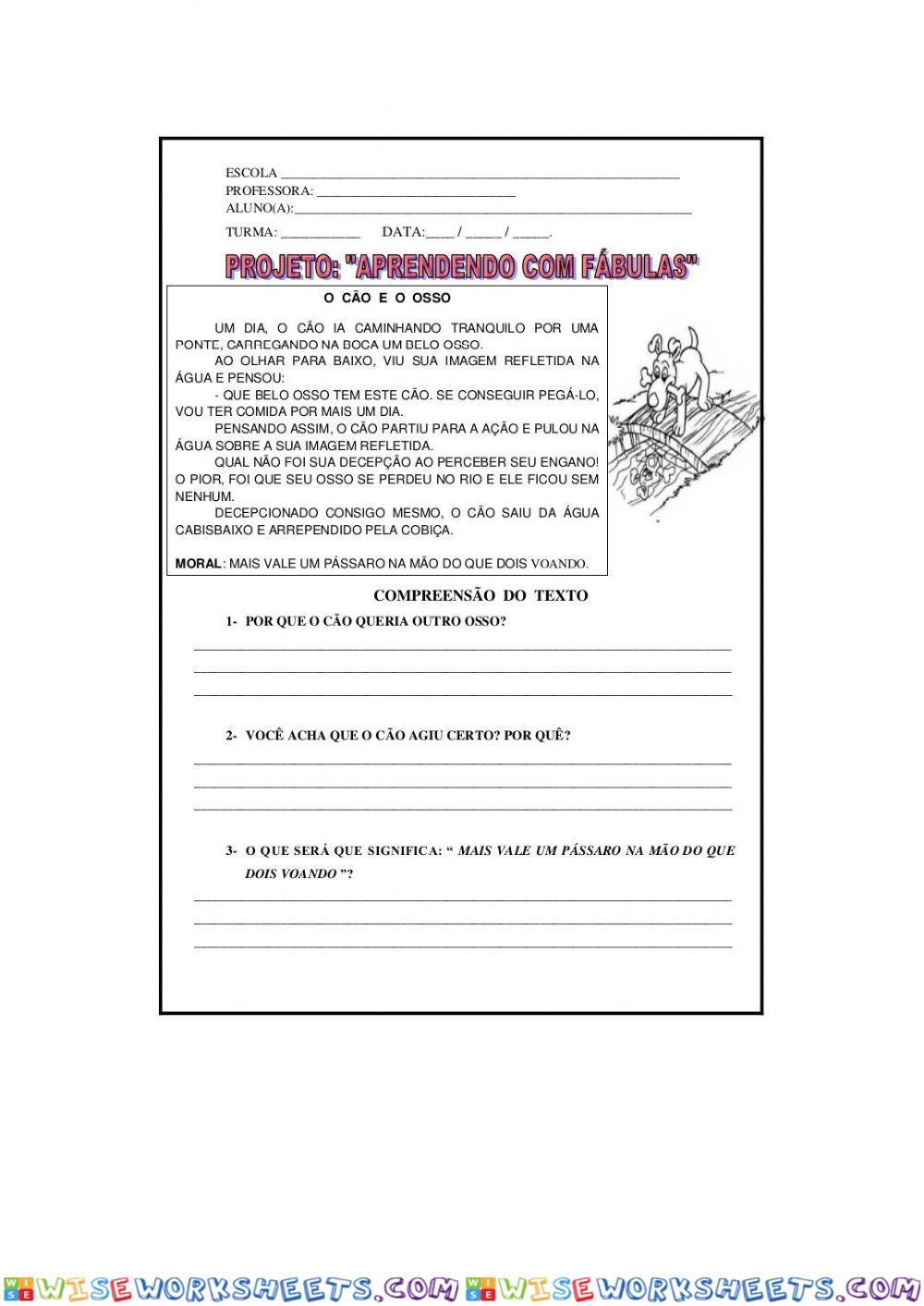 worksheet