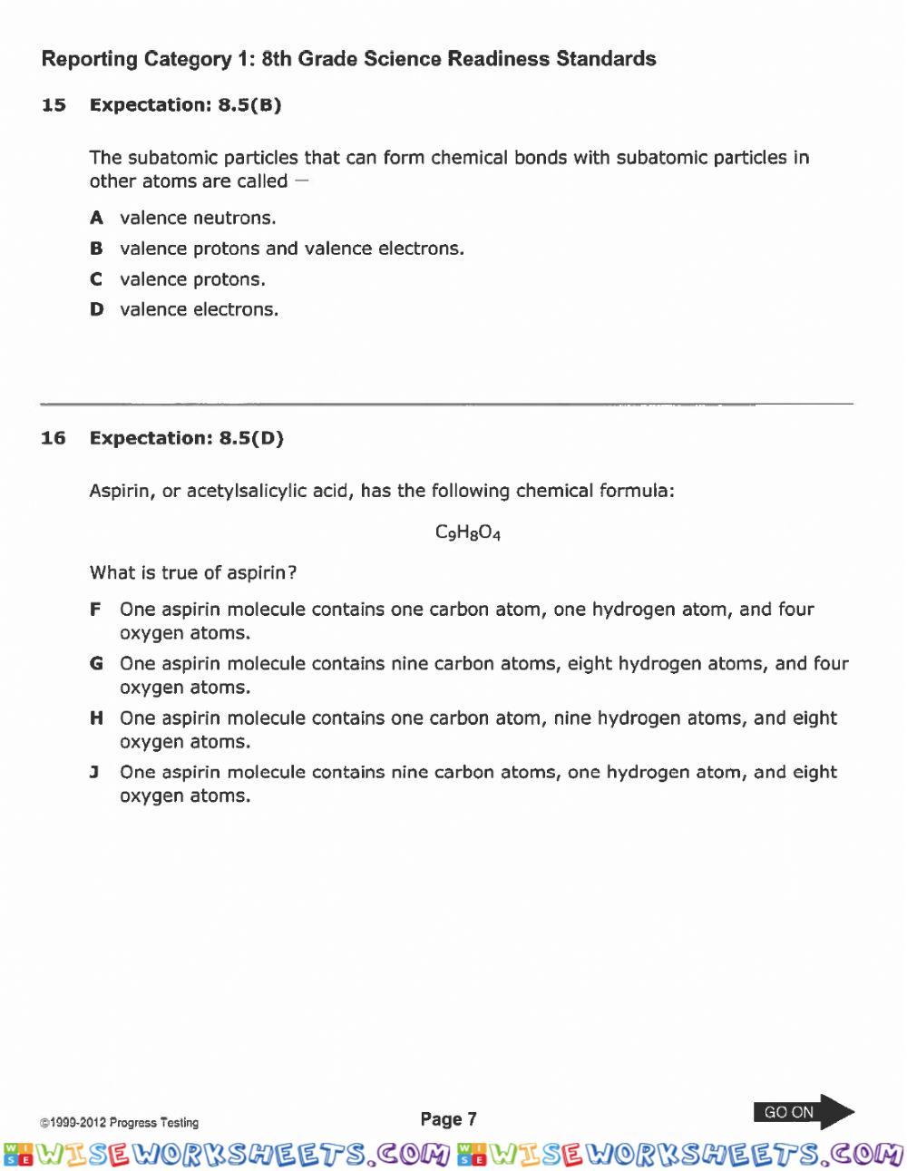 worksheet