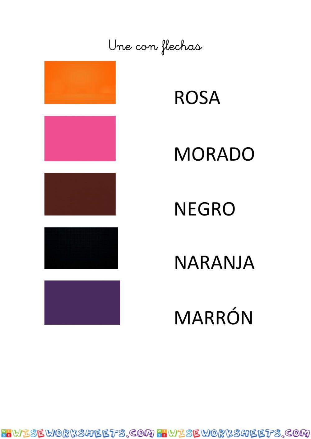 Unir los colores