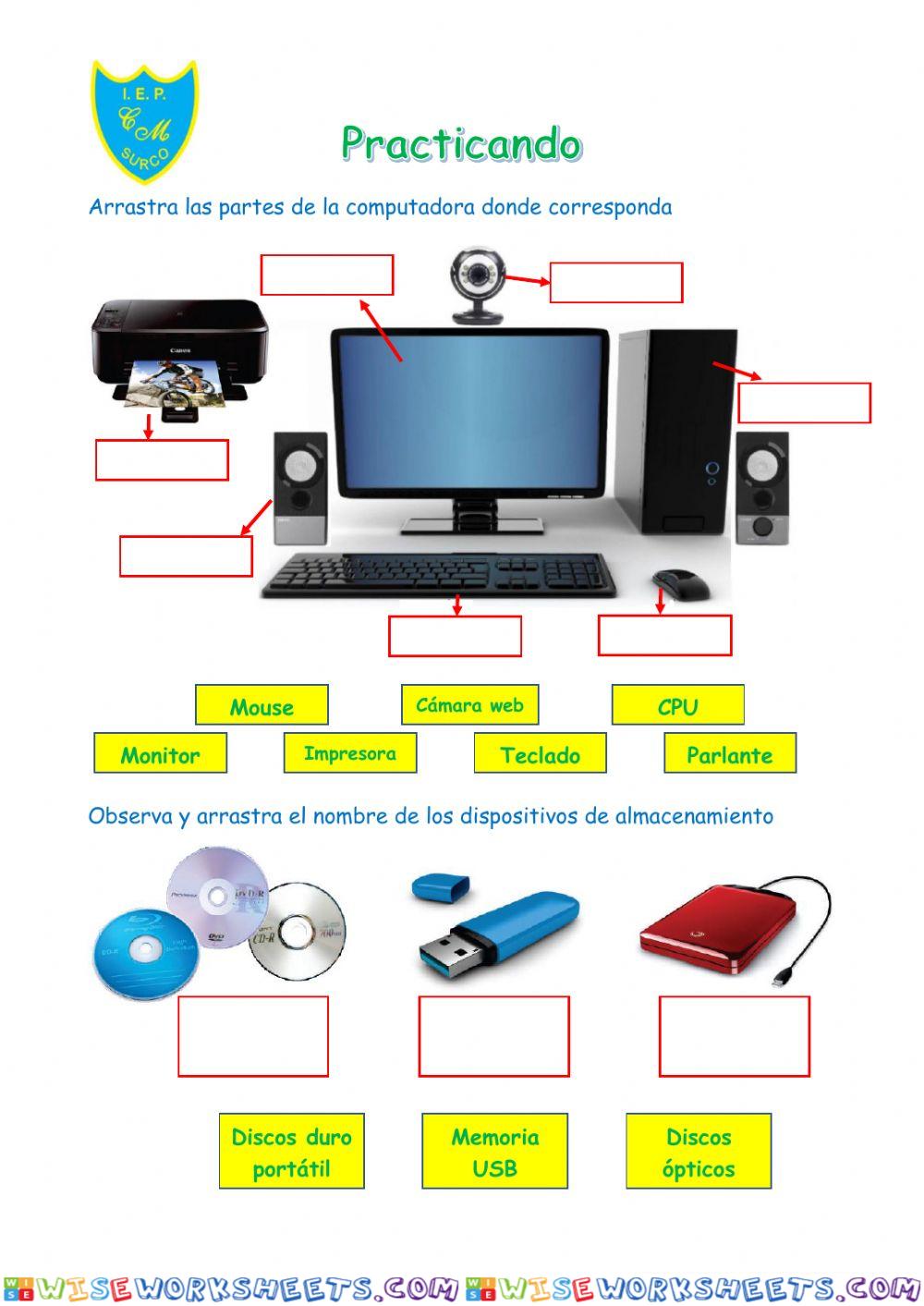 Partes de la computadora