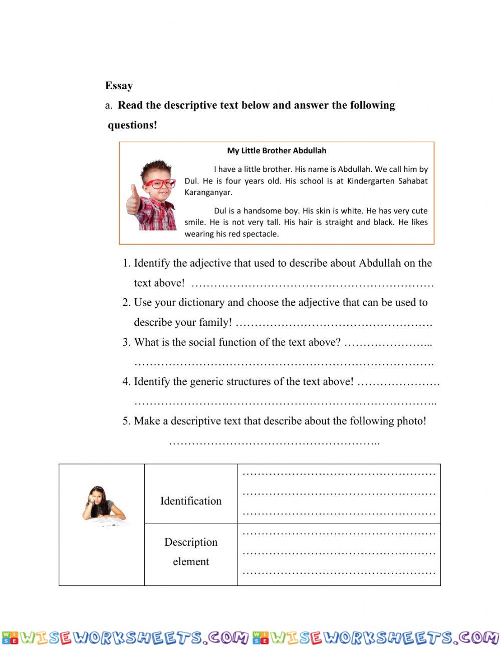 worksheet