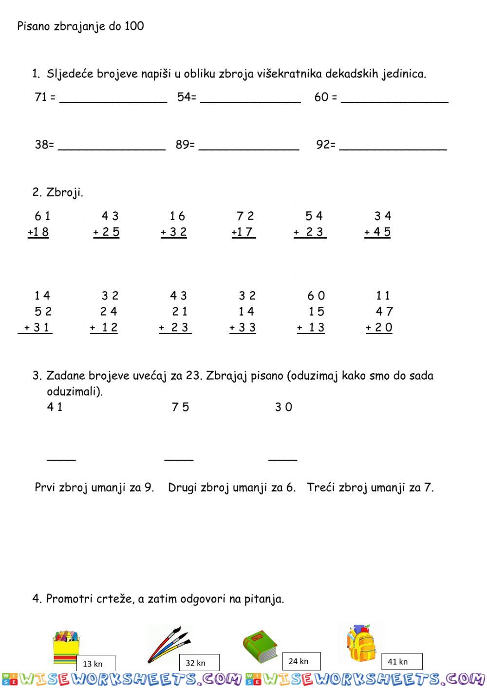 worksheet