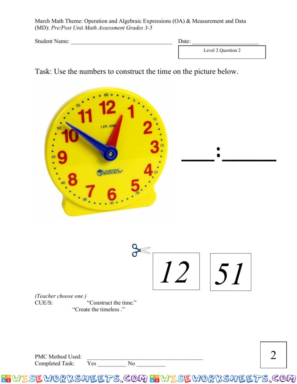 worksheet