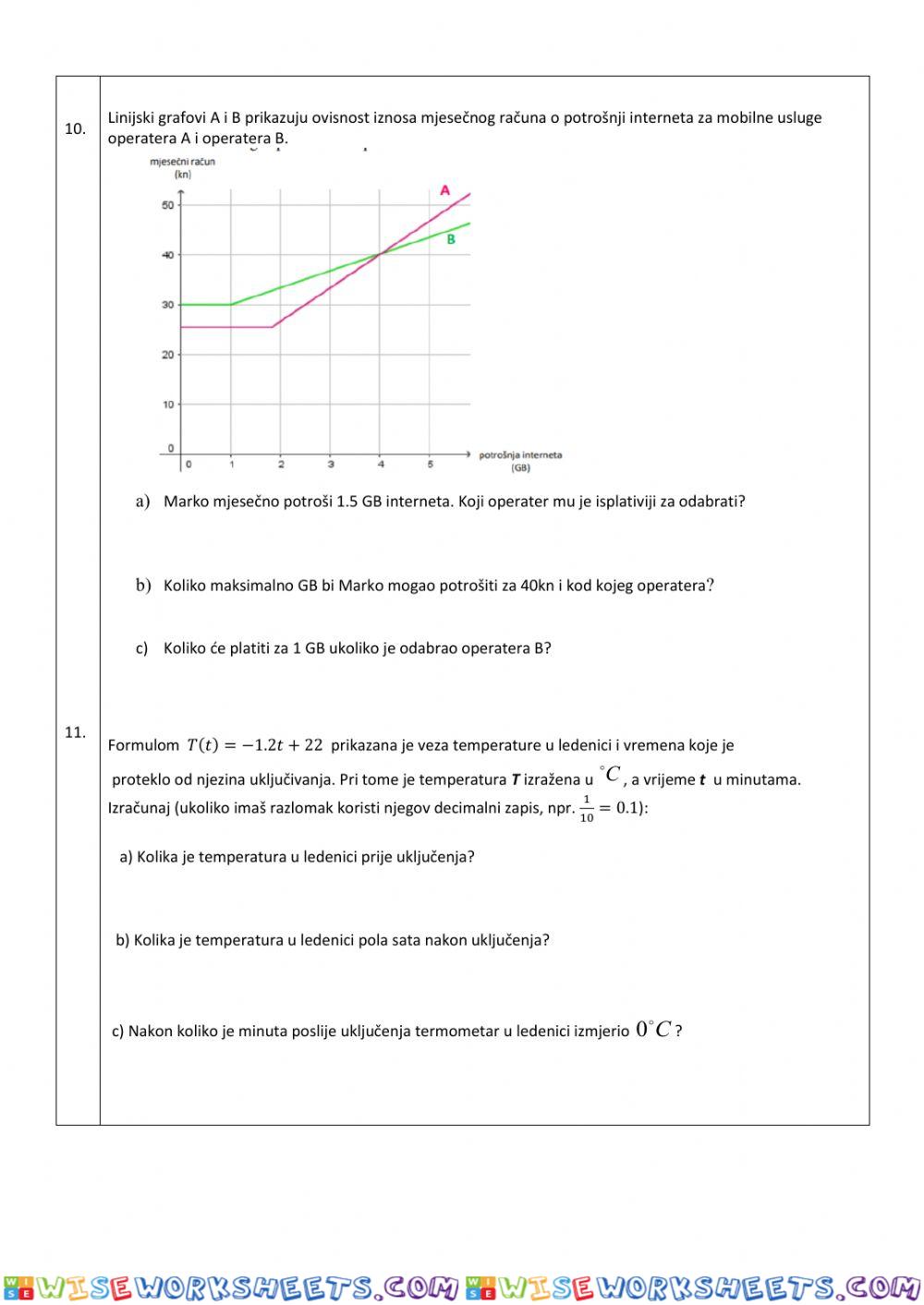 worksheet