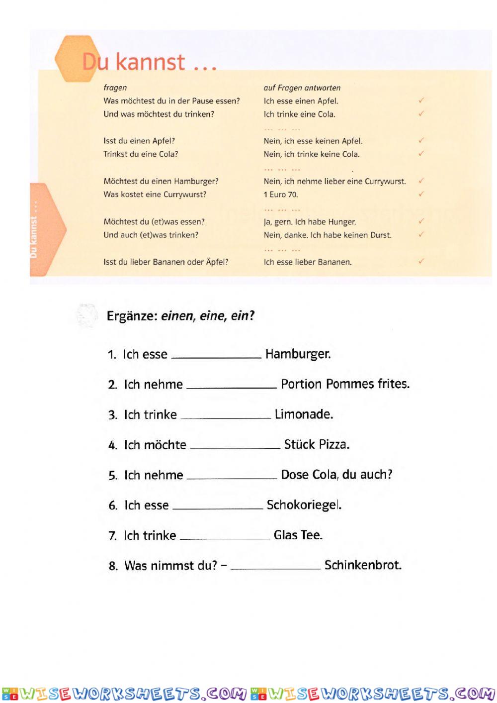 worksheet