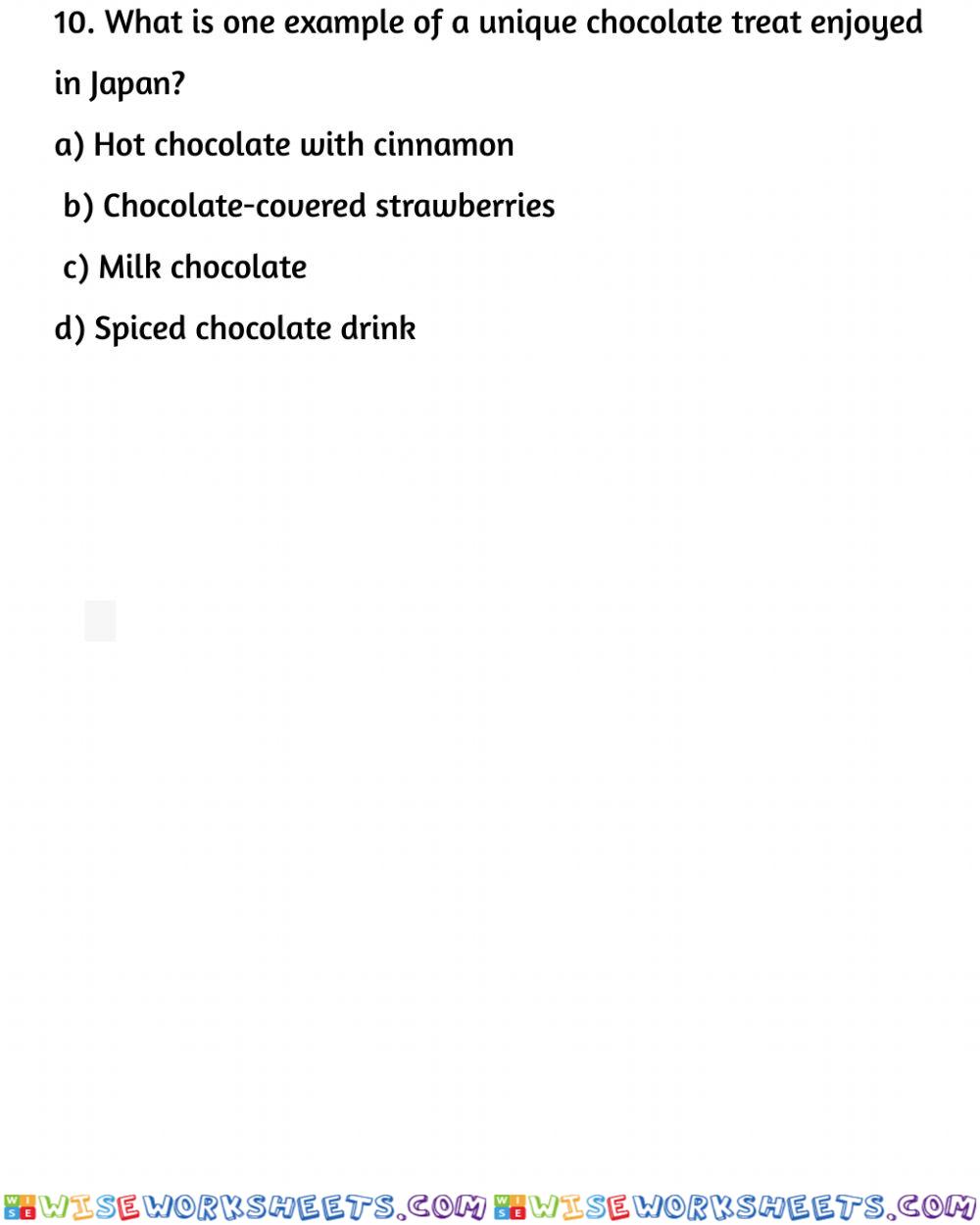 worksheet