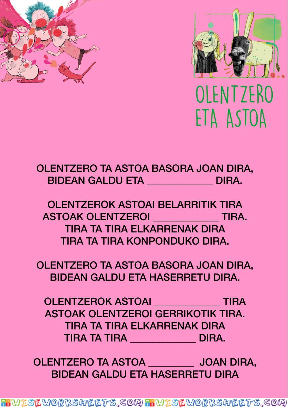 Olentzero eta astoa