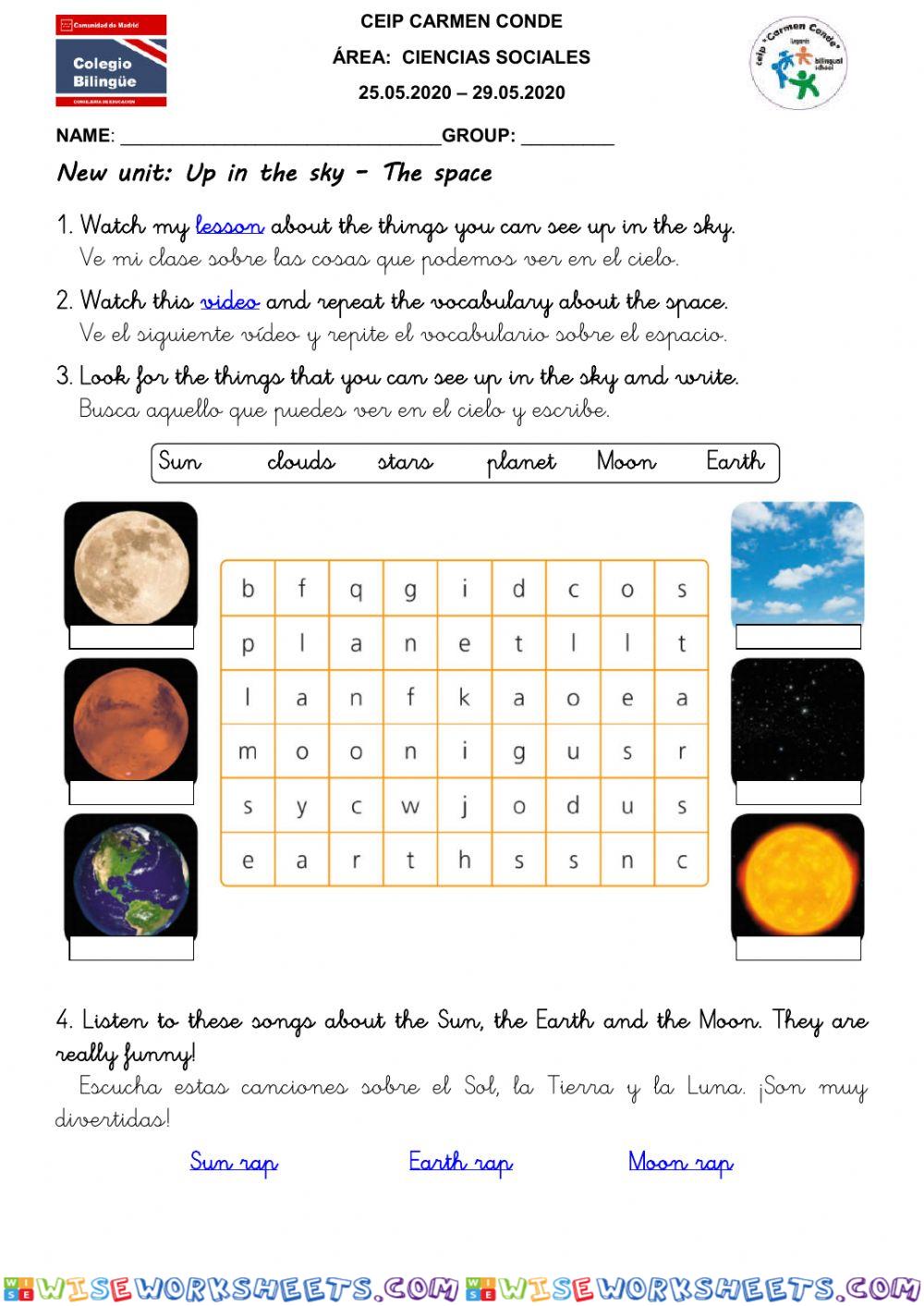 Science - Ficha 2 - 01.06-05.06