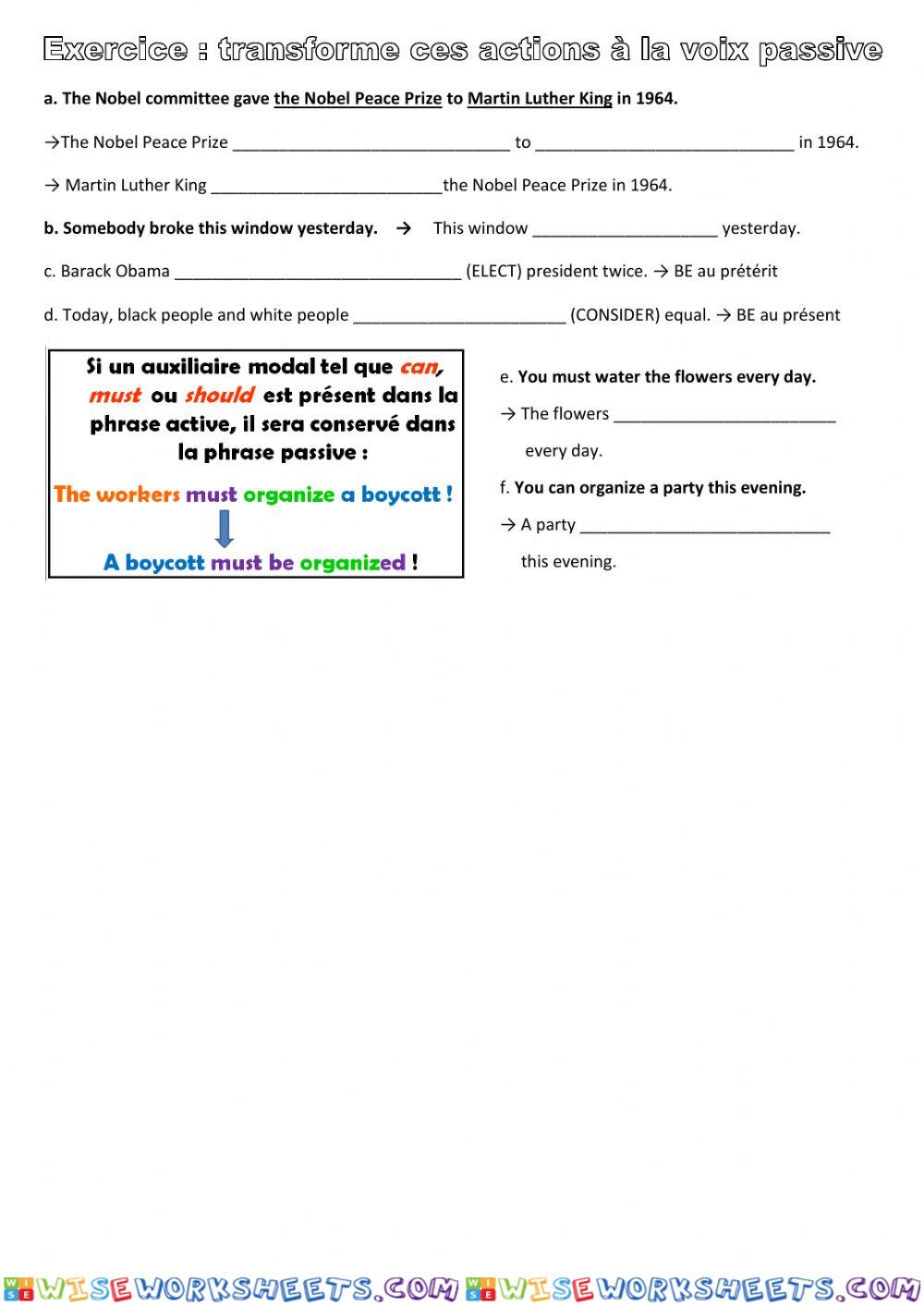 worksheet