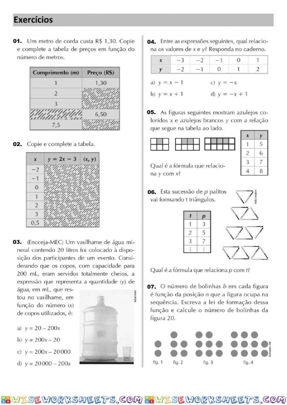 worksheet