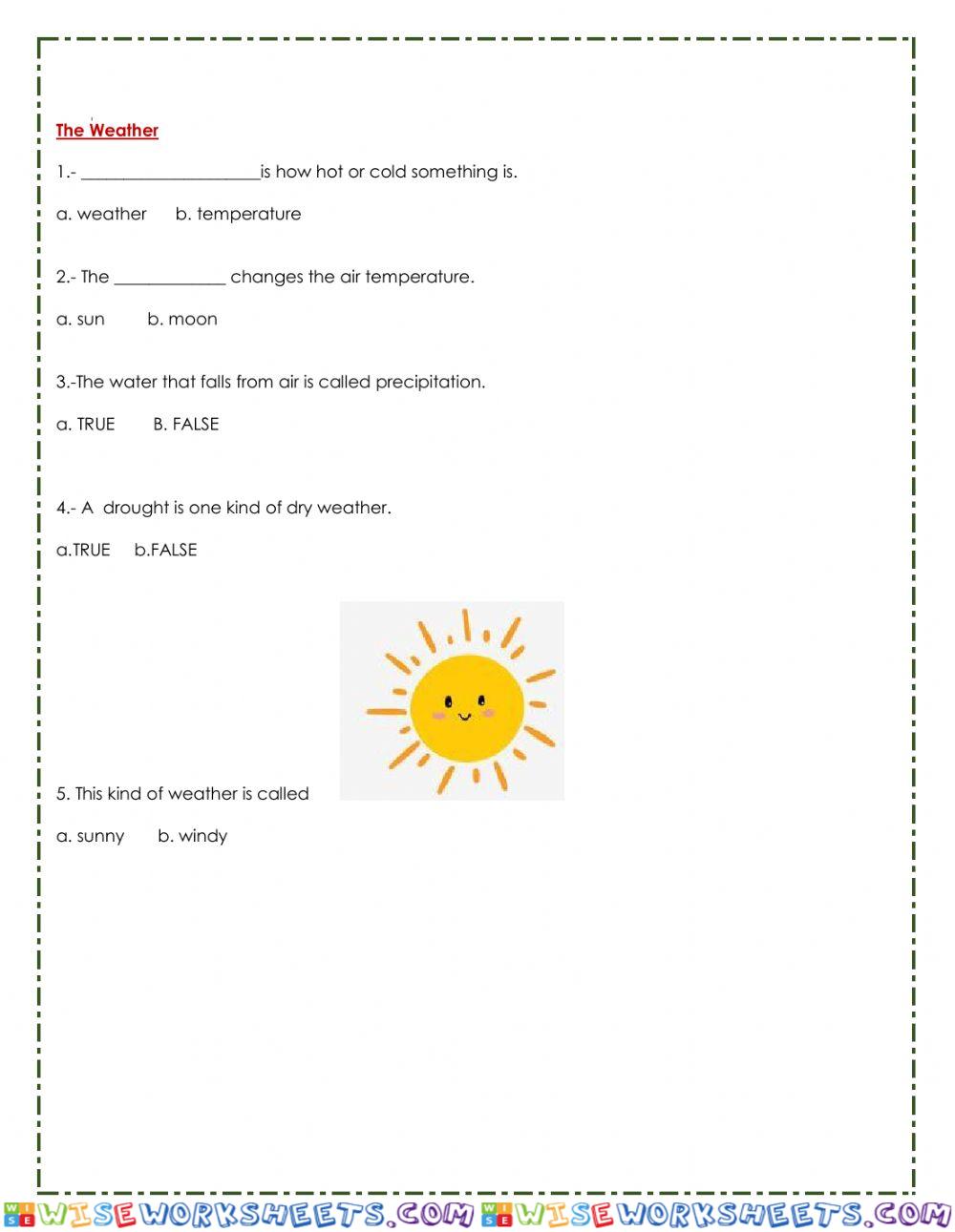 worksheet
