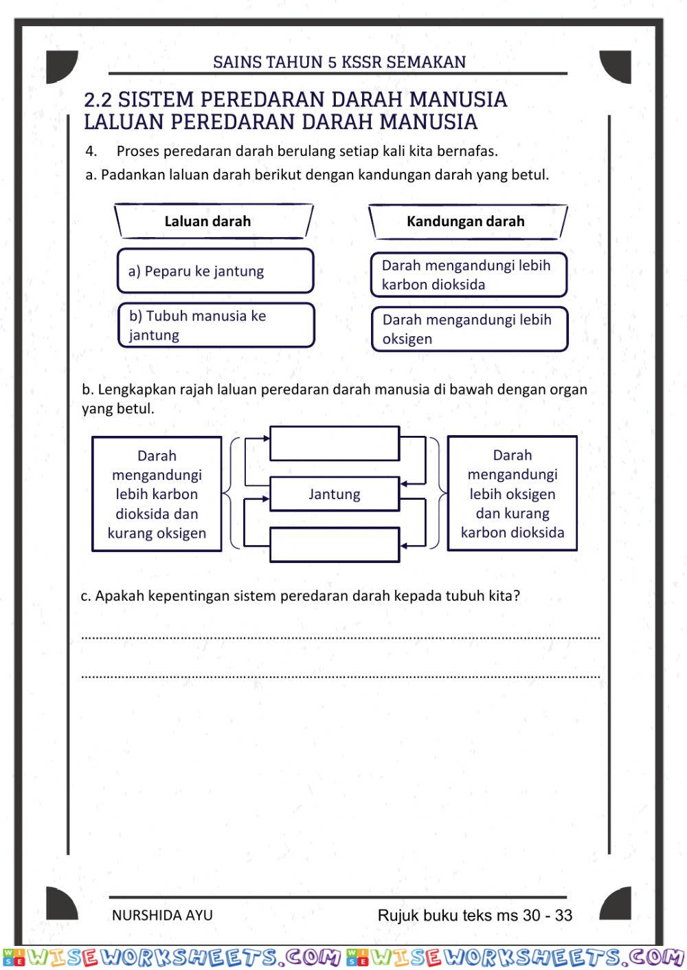 worksheet