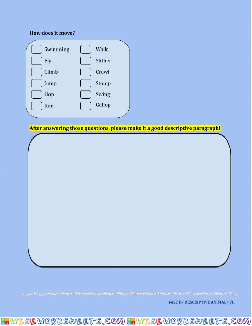worksheet