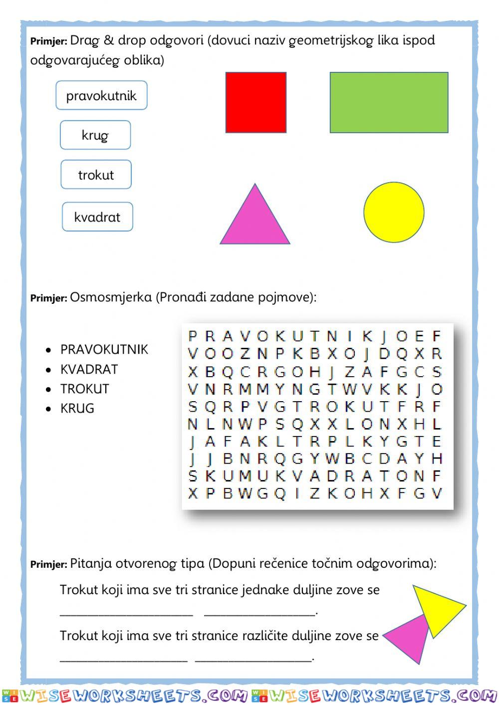 worksheet