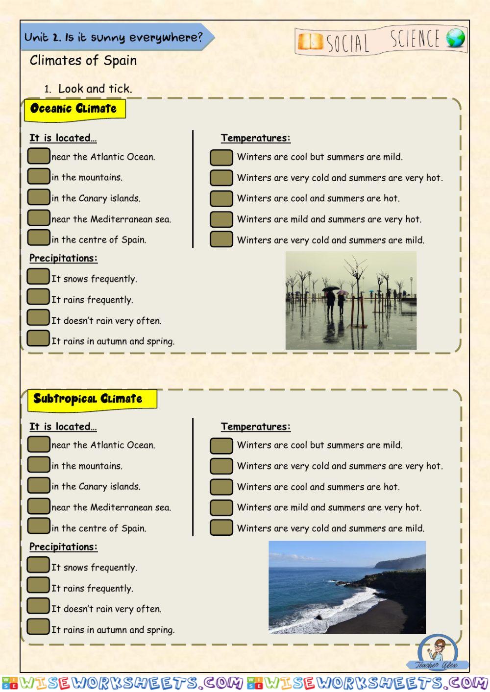 Climates of Spain