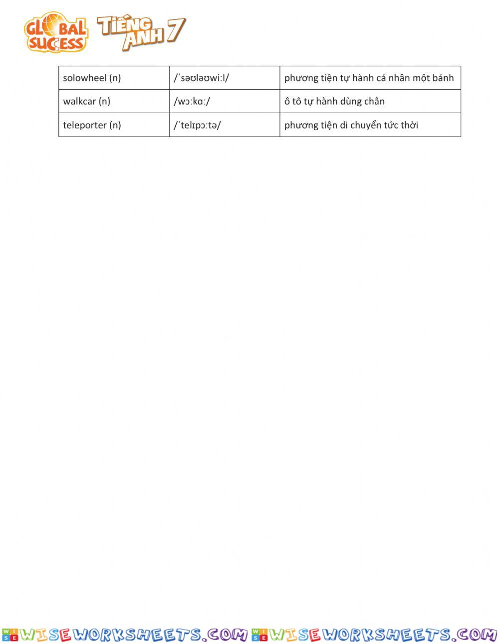 worksheet