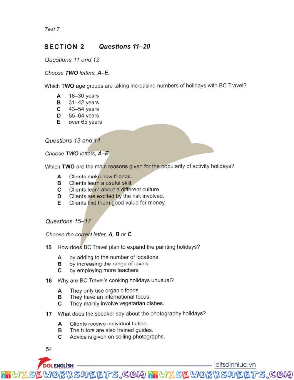 worksheet