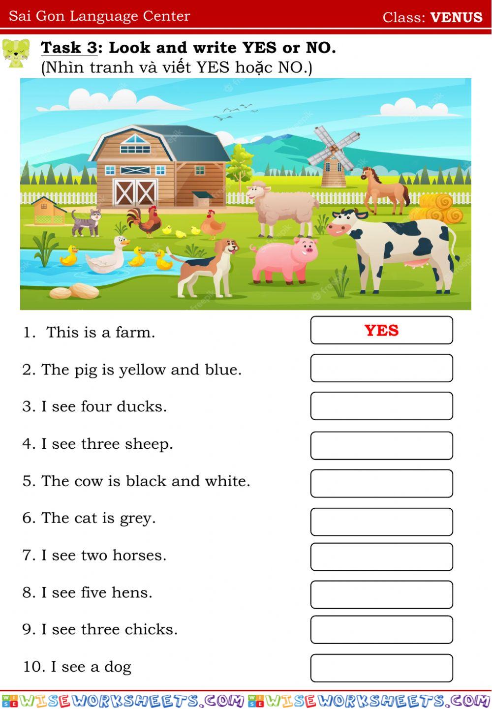 worksheet