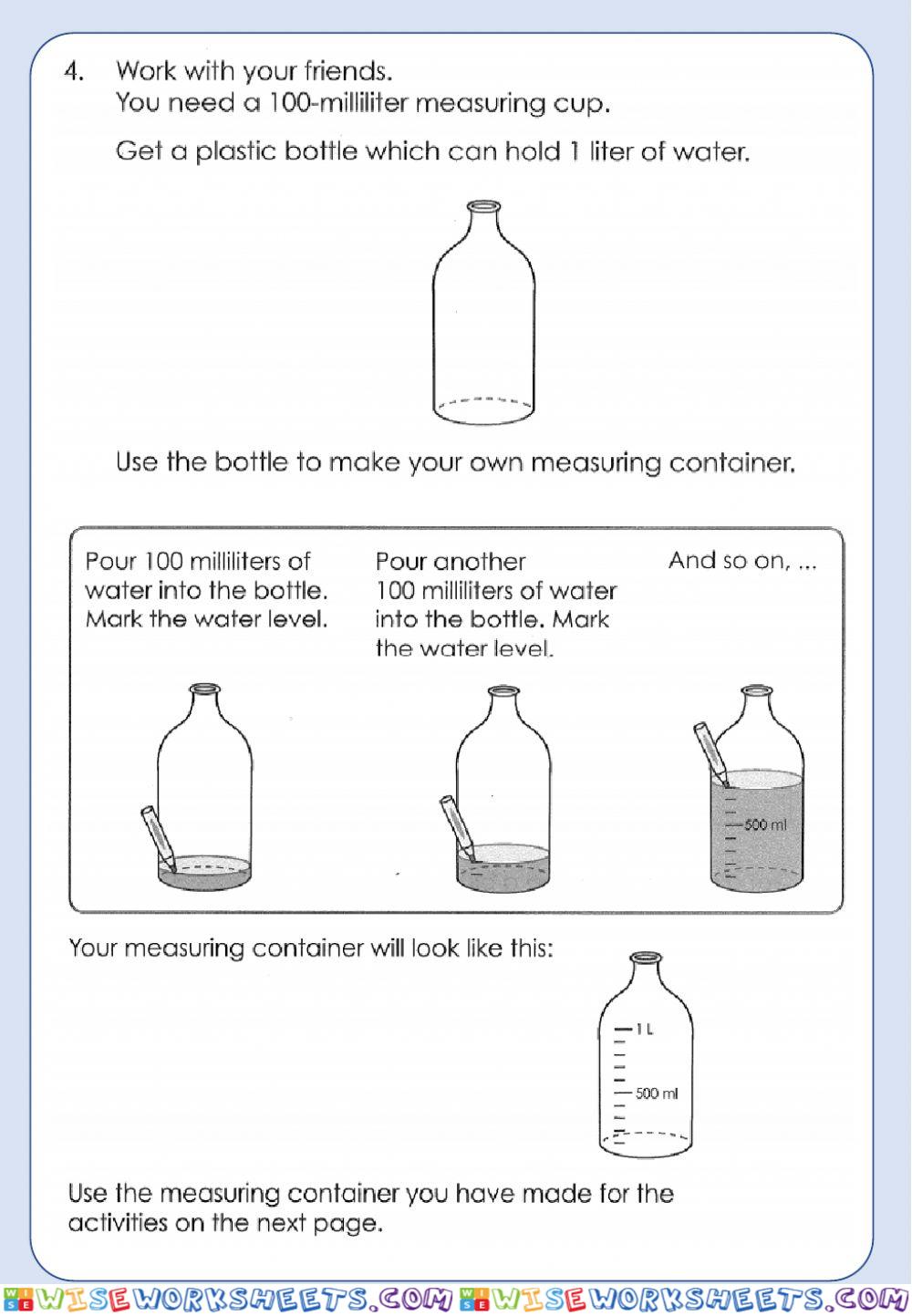 worksheet
