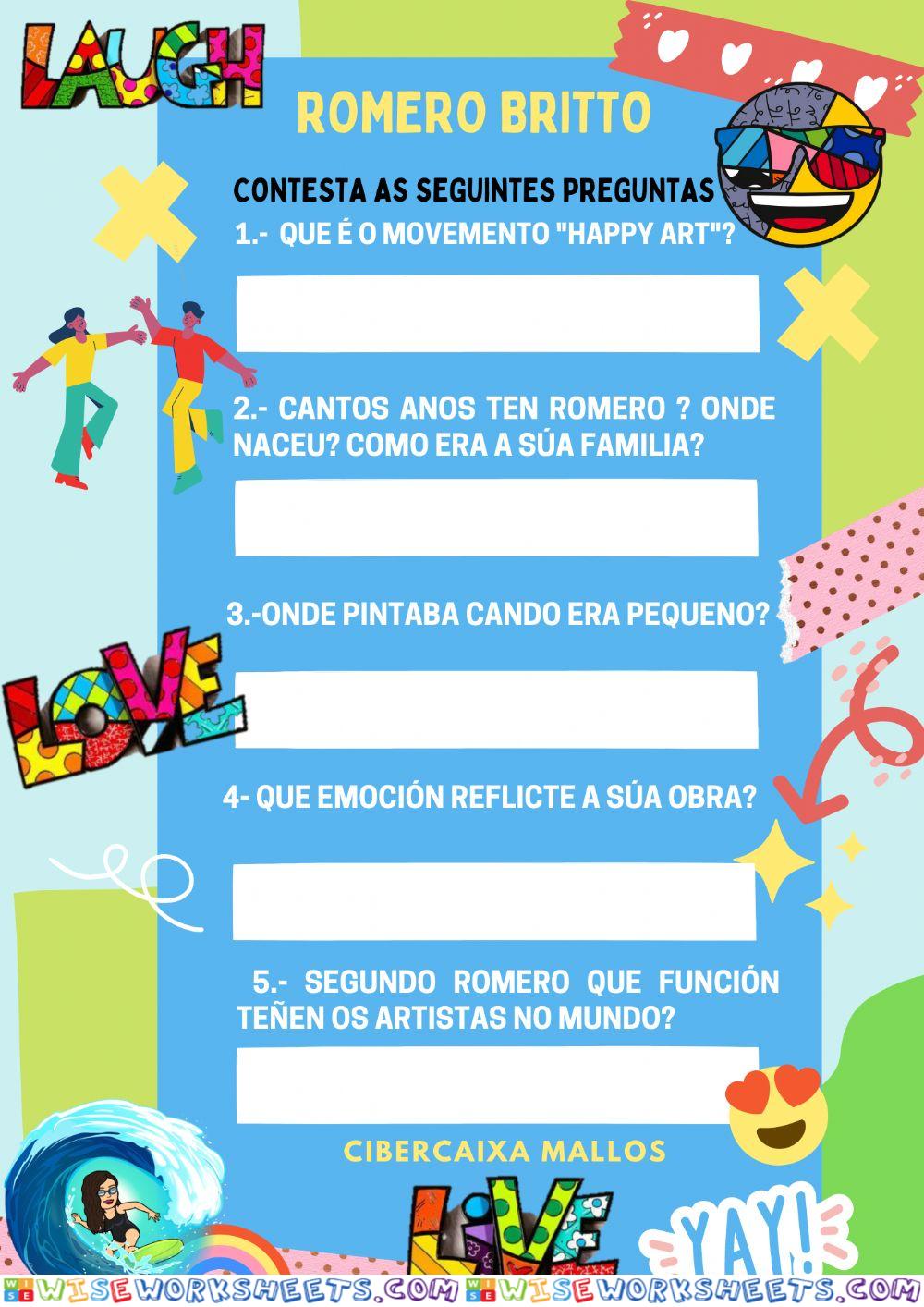 Romero Britto: O artista da felicidade