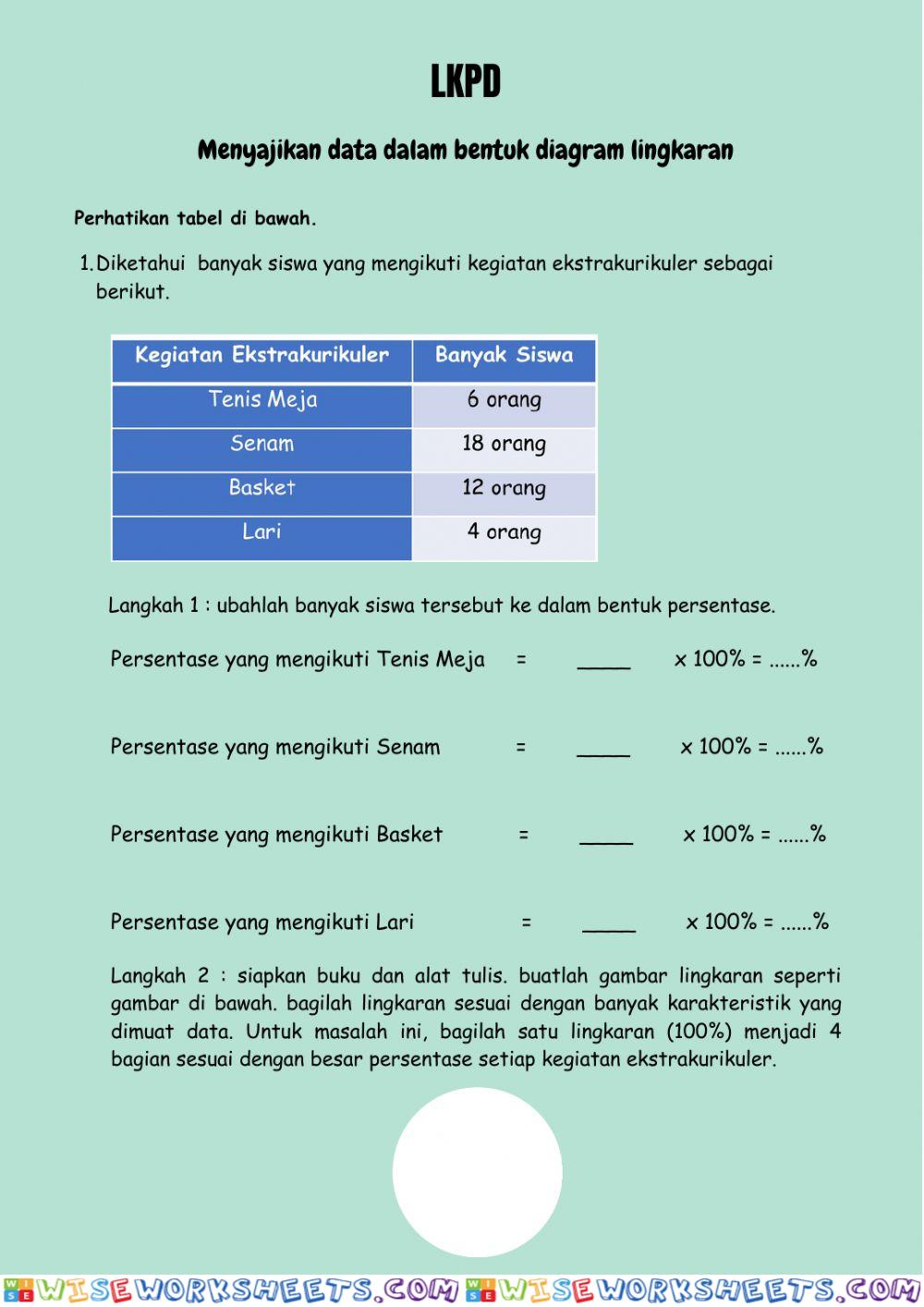 worksheet