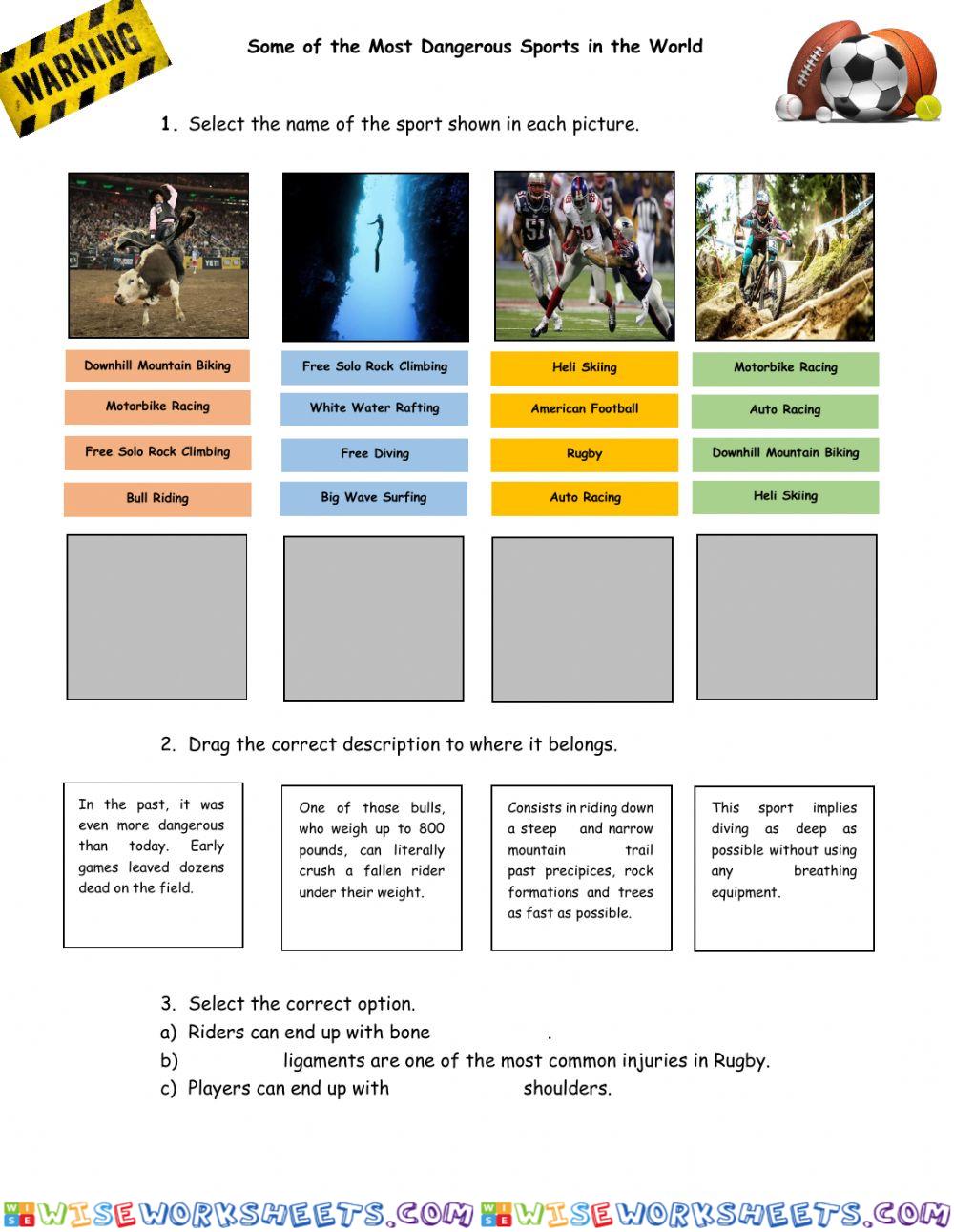 Some of the Most Dangerous Sports in the World