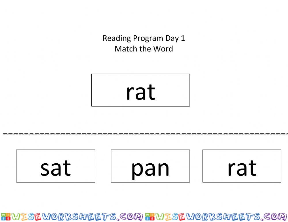 Match the word rat