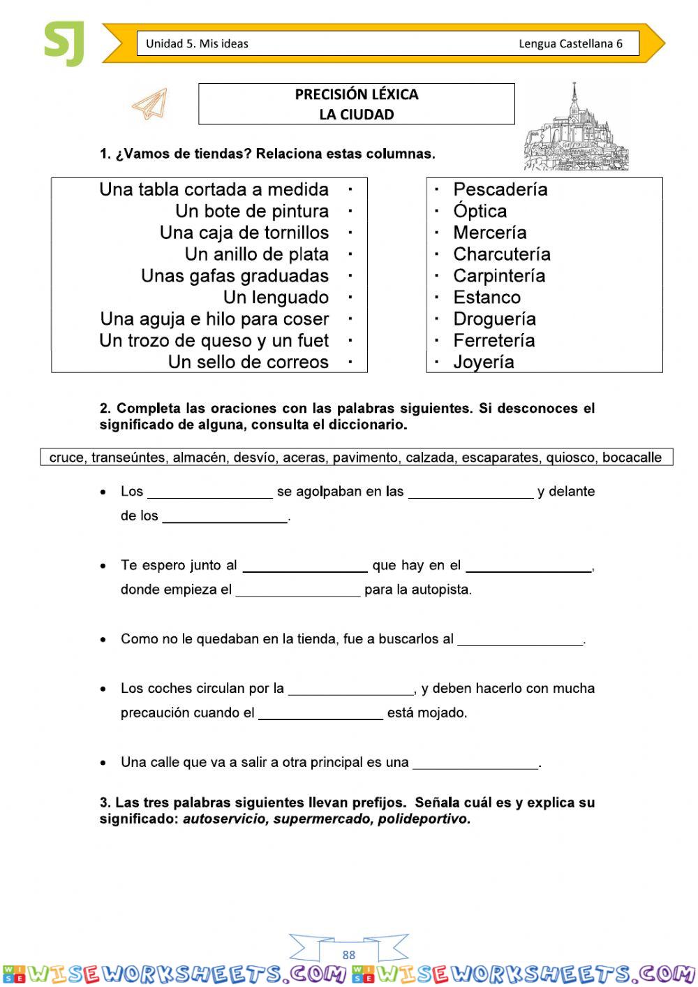 worksheet