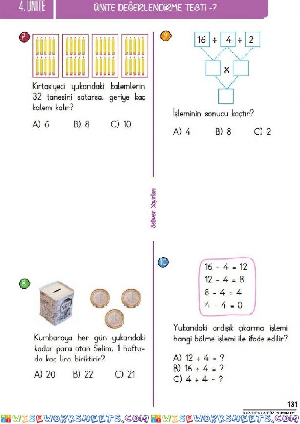 worksheet