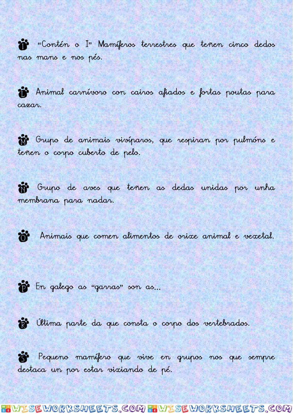 worksheet