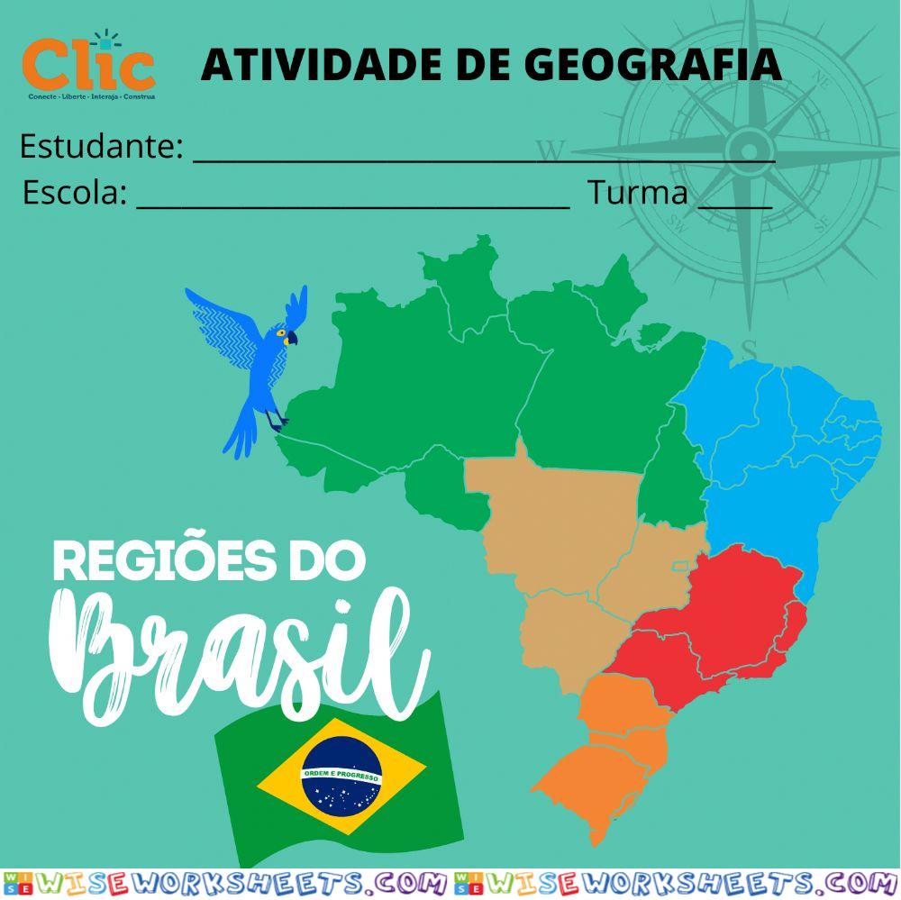 GEOGRAFIA CLIC - As grandes regiões brasileiras (EF04GE05)