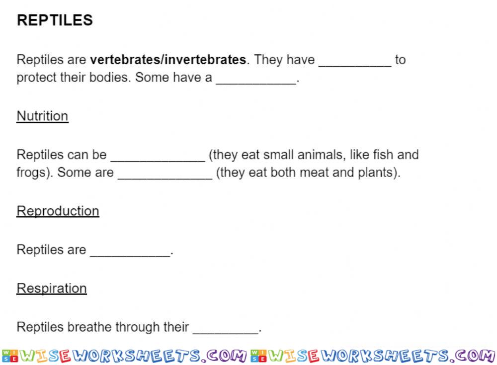 Reptiles