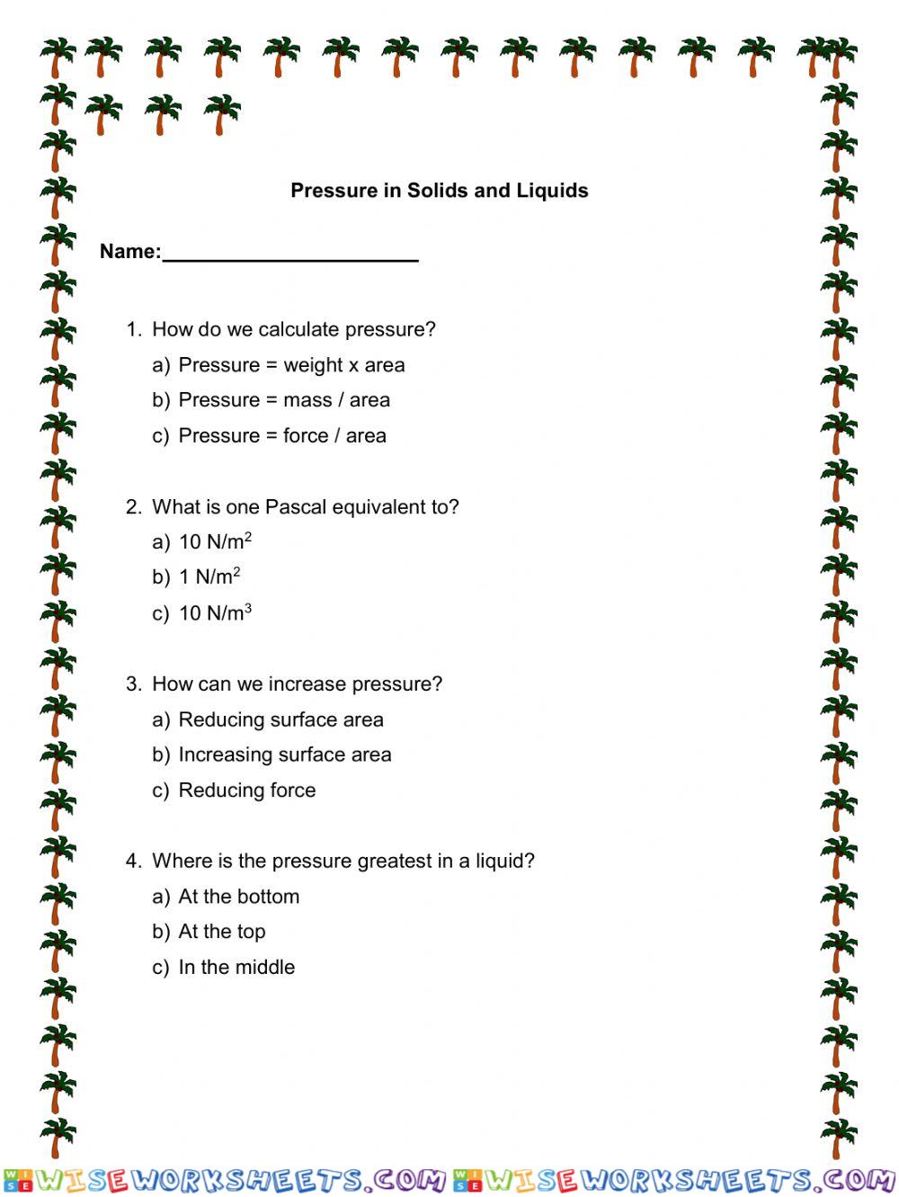 worksheet