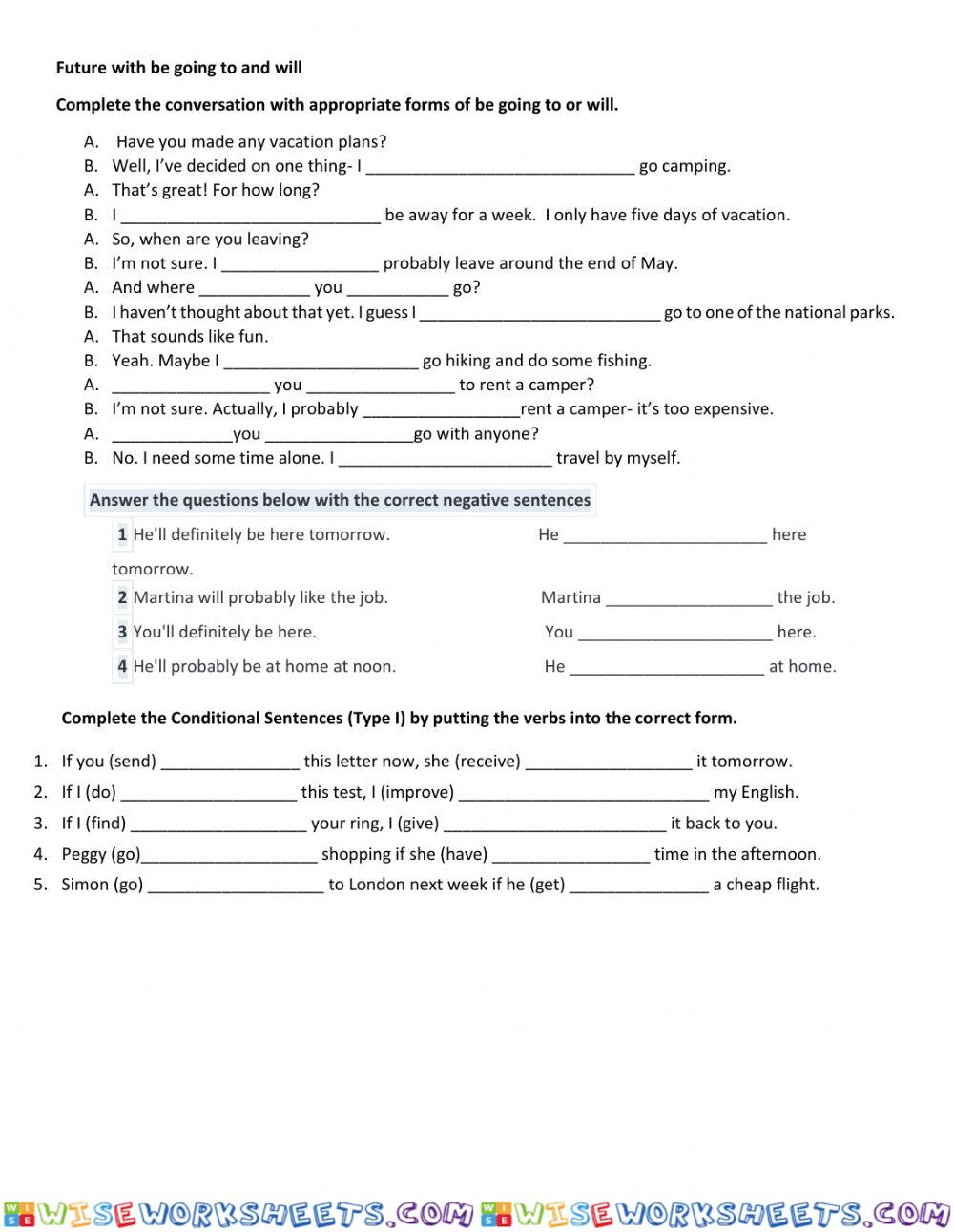 worksheet