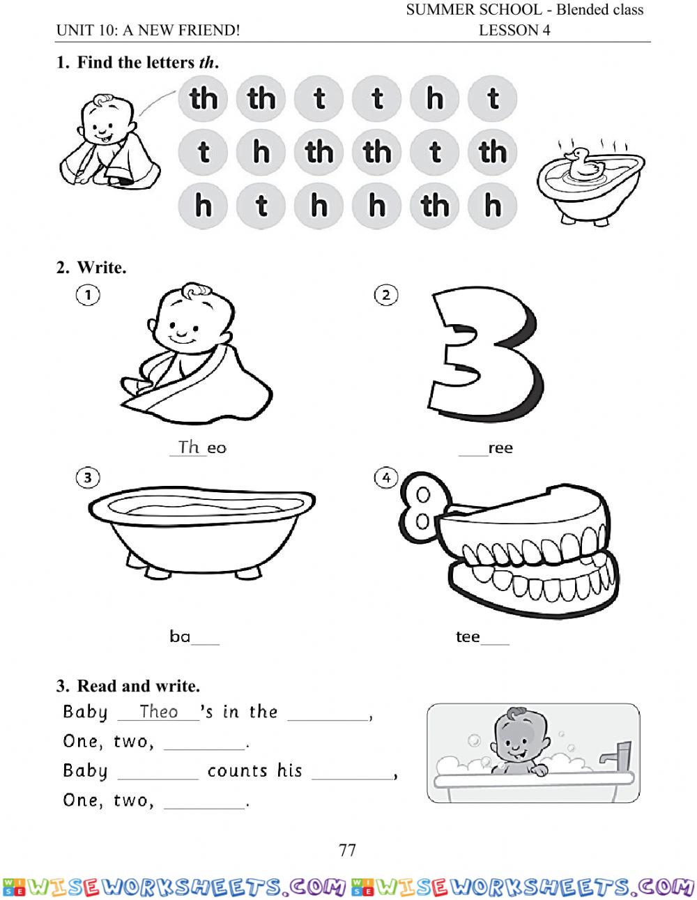 worksheet