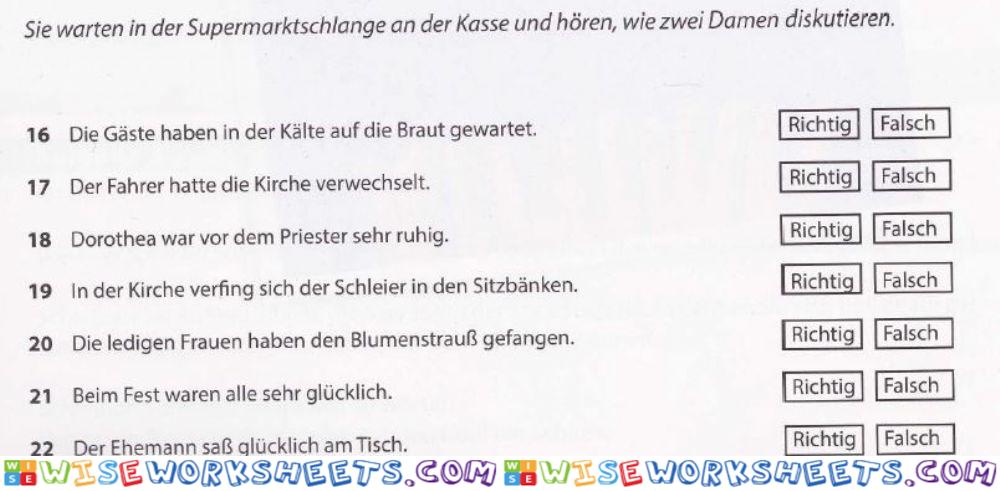 So geht's noch besser Modelltest 10 Hören Teil 3