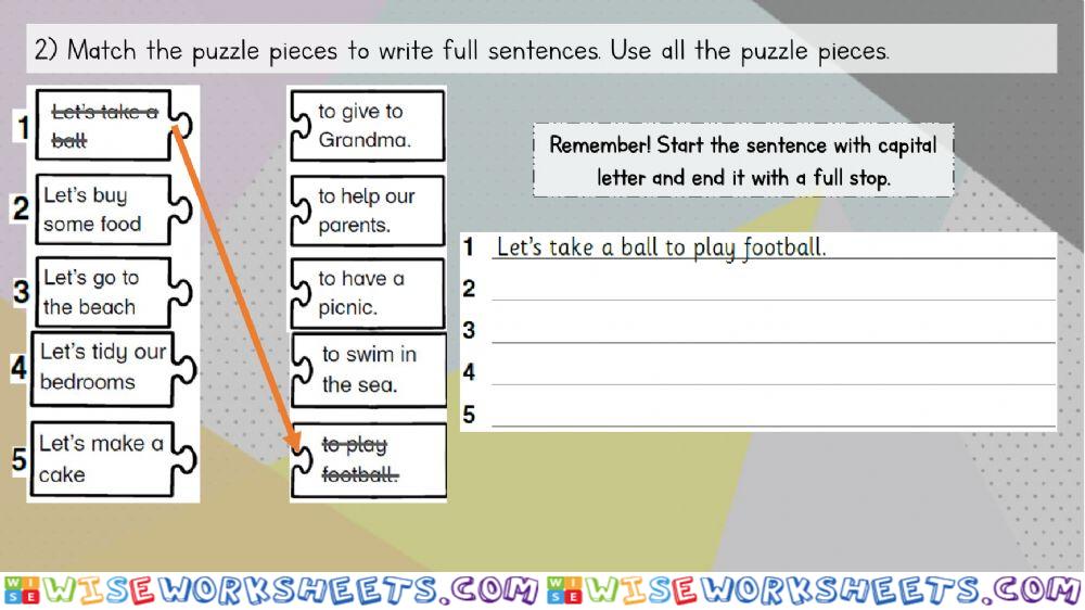 worksheet
