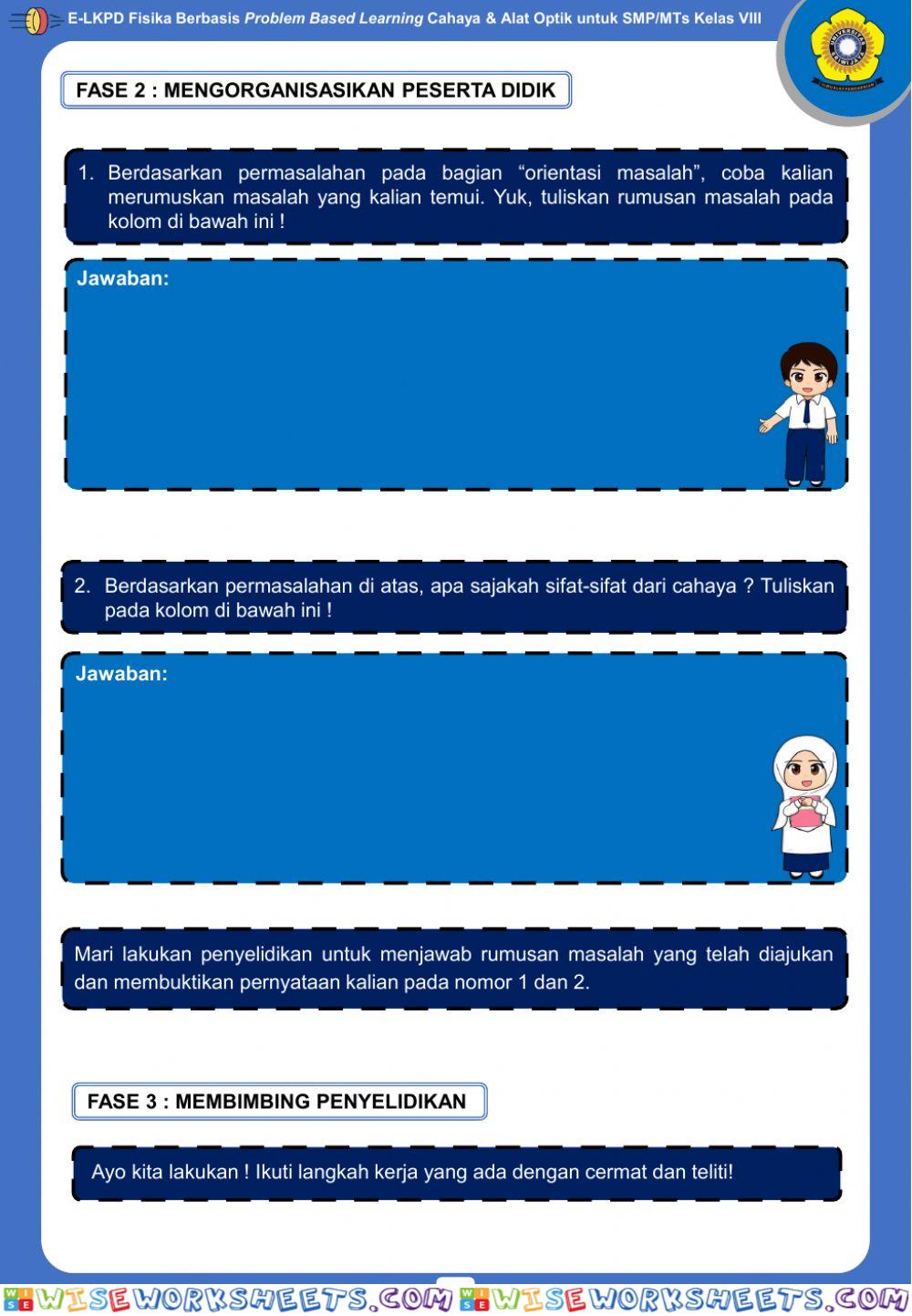 worksheet