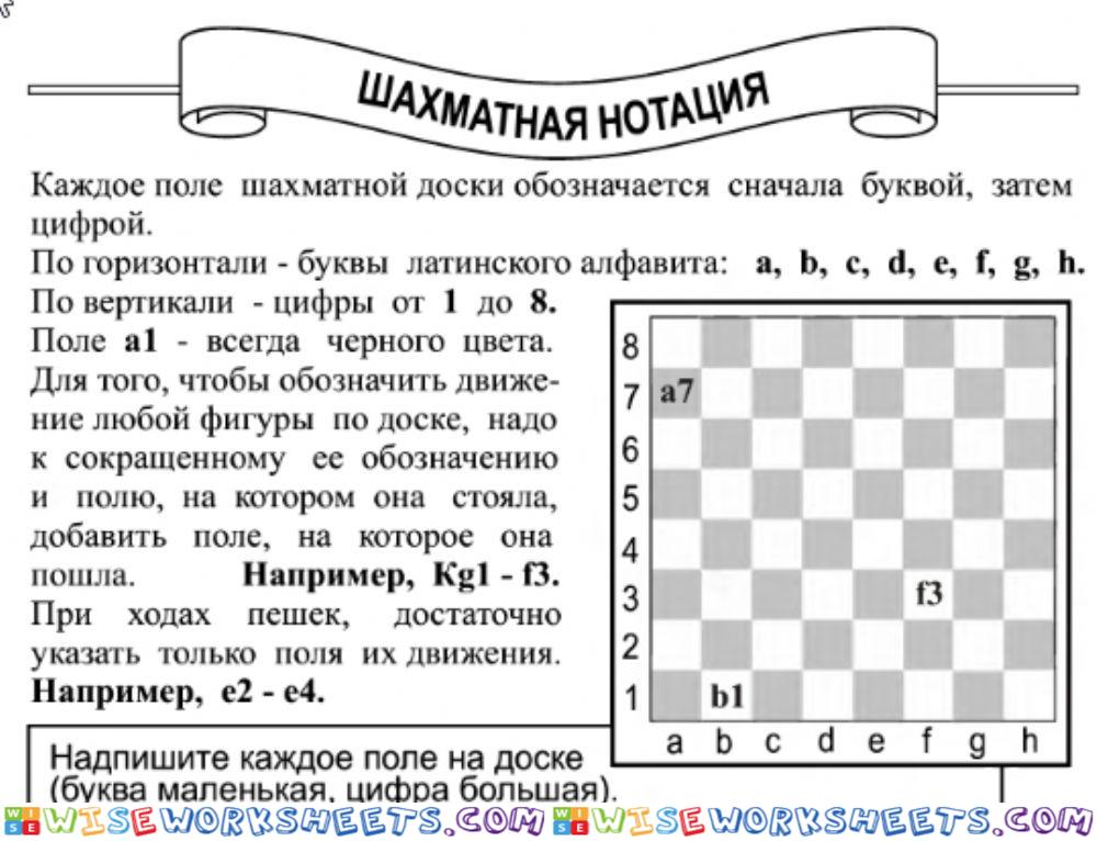 Chess notation