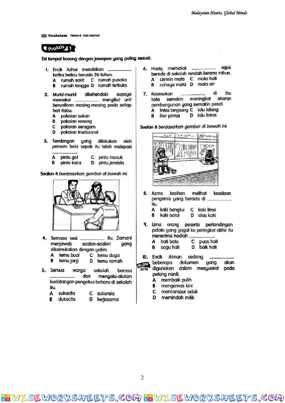 worksheet