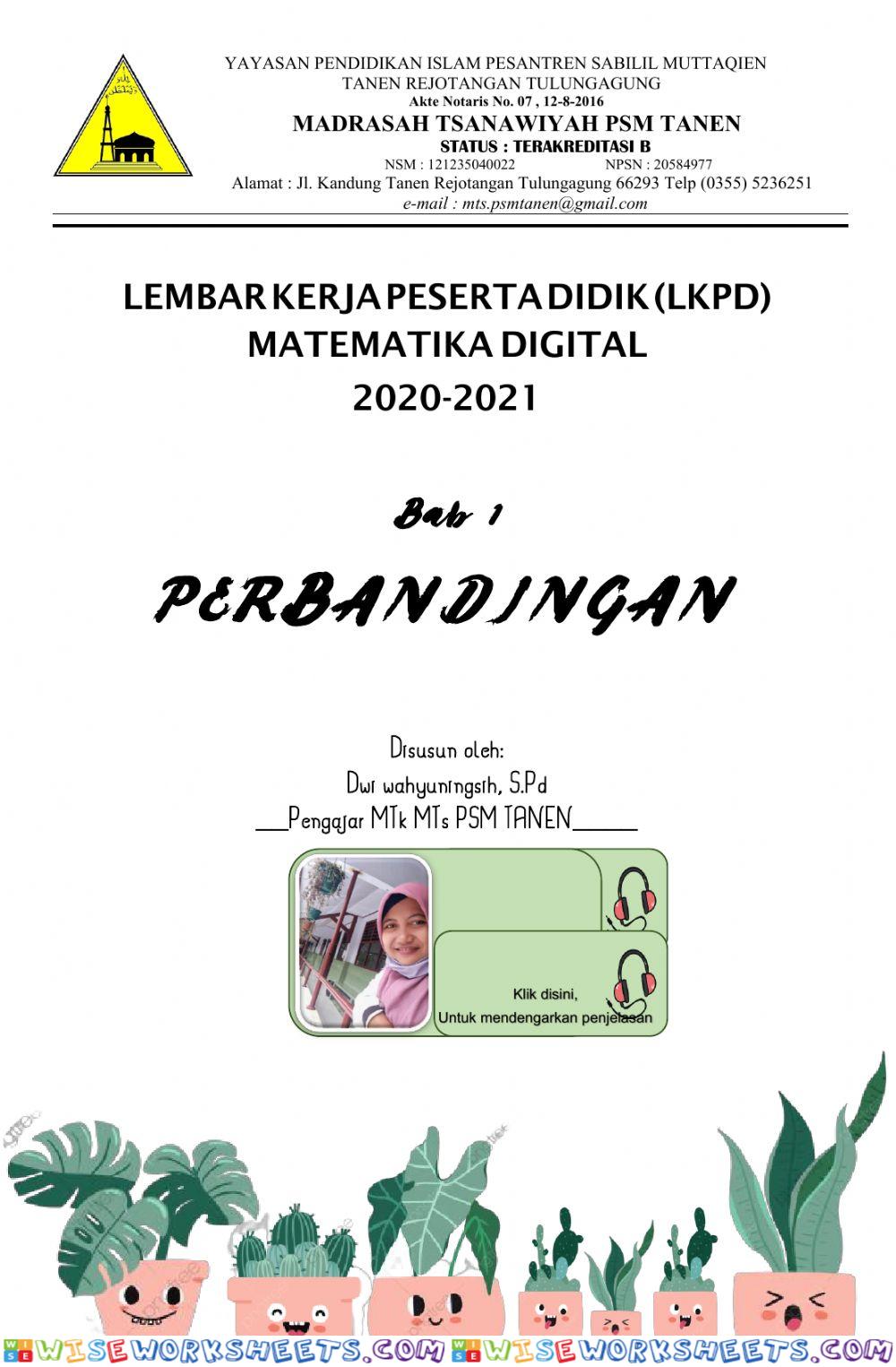 Lkpd 7 perbandingan