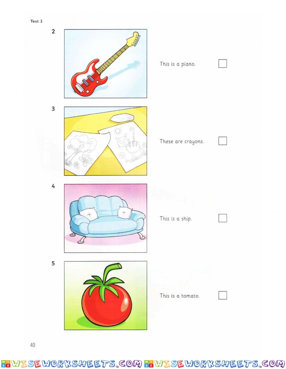 worksheet