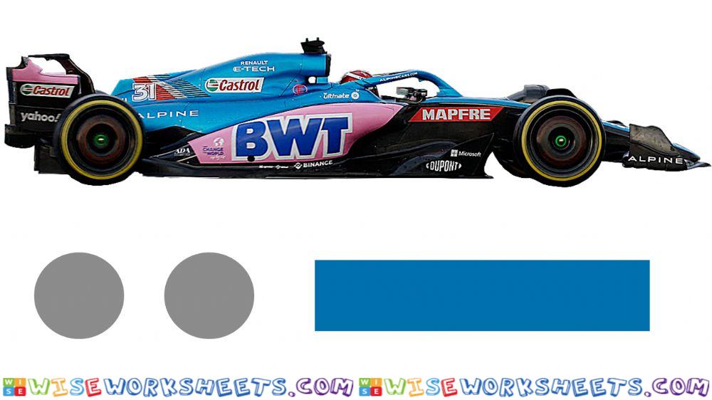 Formula 1 car Shape