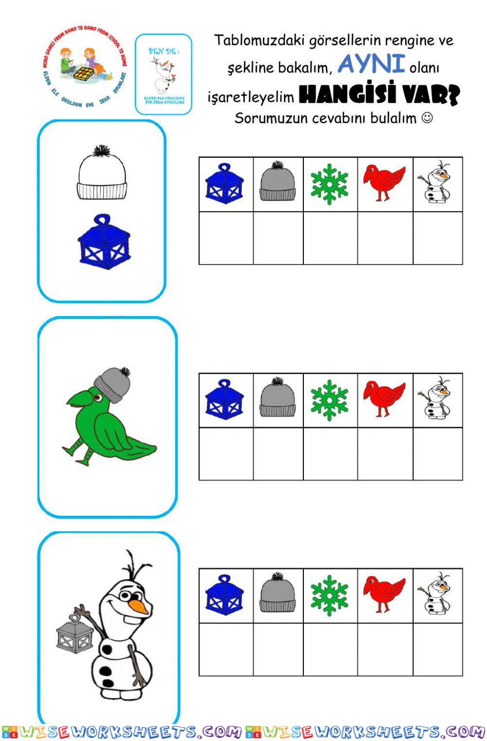 worksheet