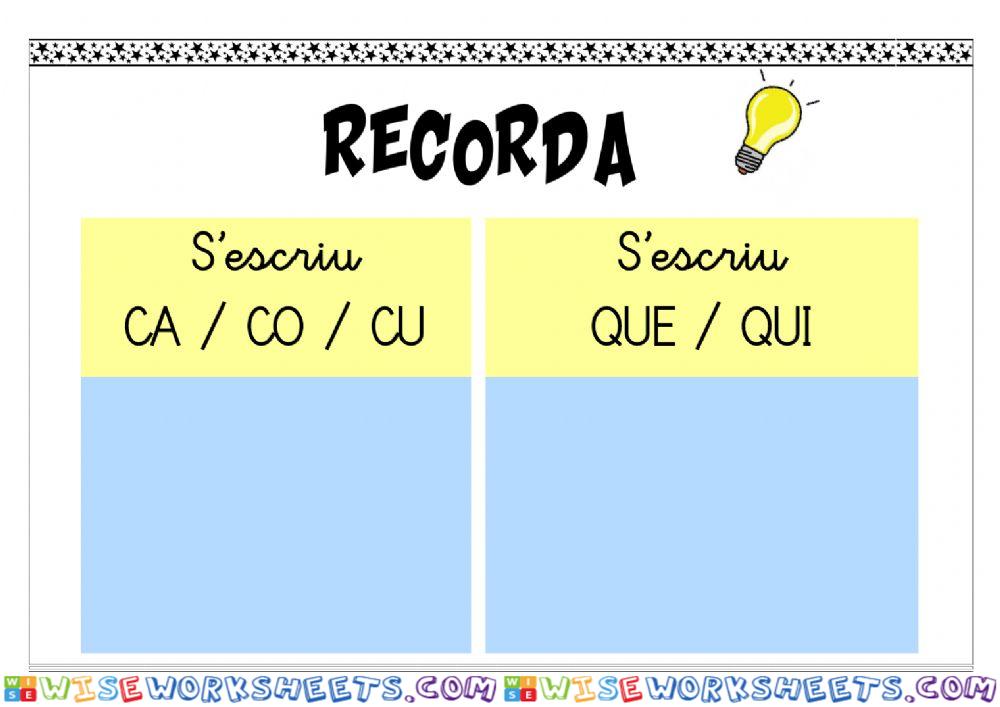 Recorda C-QU