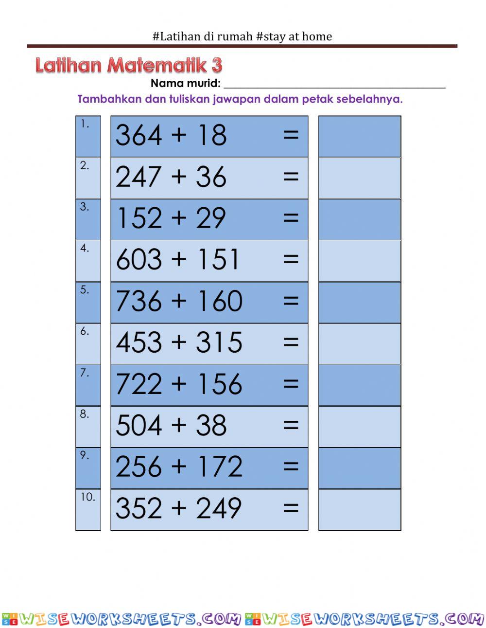 Matematik 3